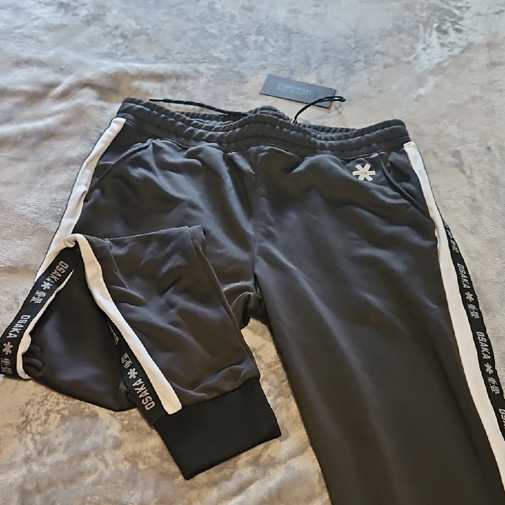 Womens Gray Track Pants